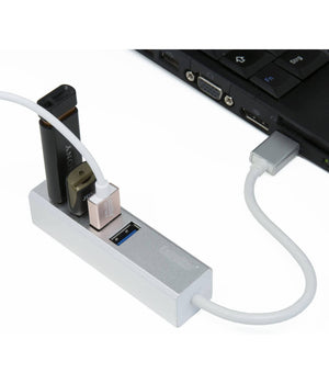 Ciabatta Usb Multipresa Hub Con 4 Porte Usb 3.0 + Micro Usb Per Pc E Laptop         