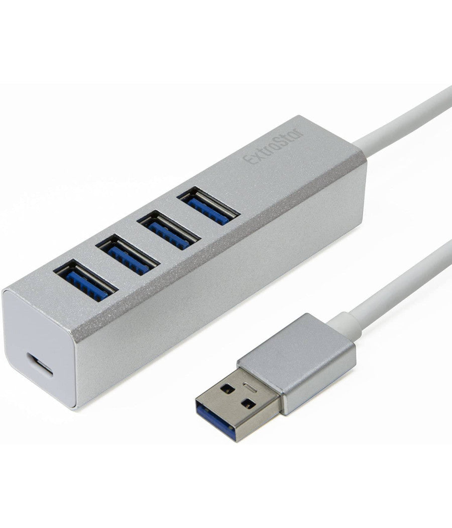 Ciabatta Usb Multipresa Hub Con 4 Porte Usb 3.0 + Micro Usb Per Pc E Laptop         