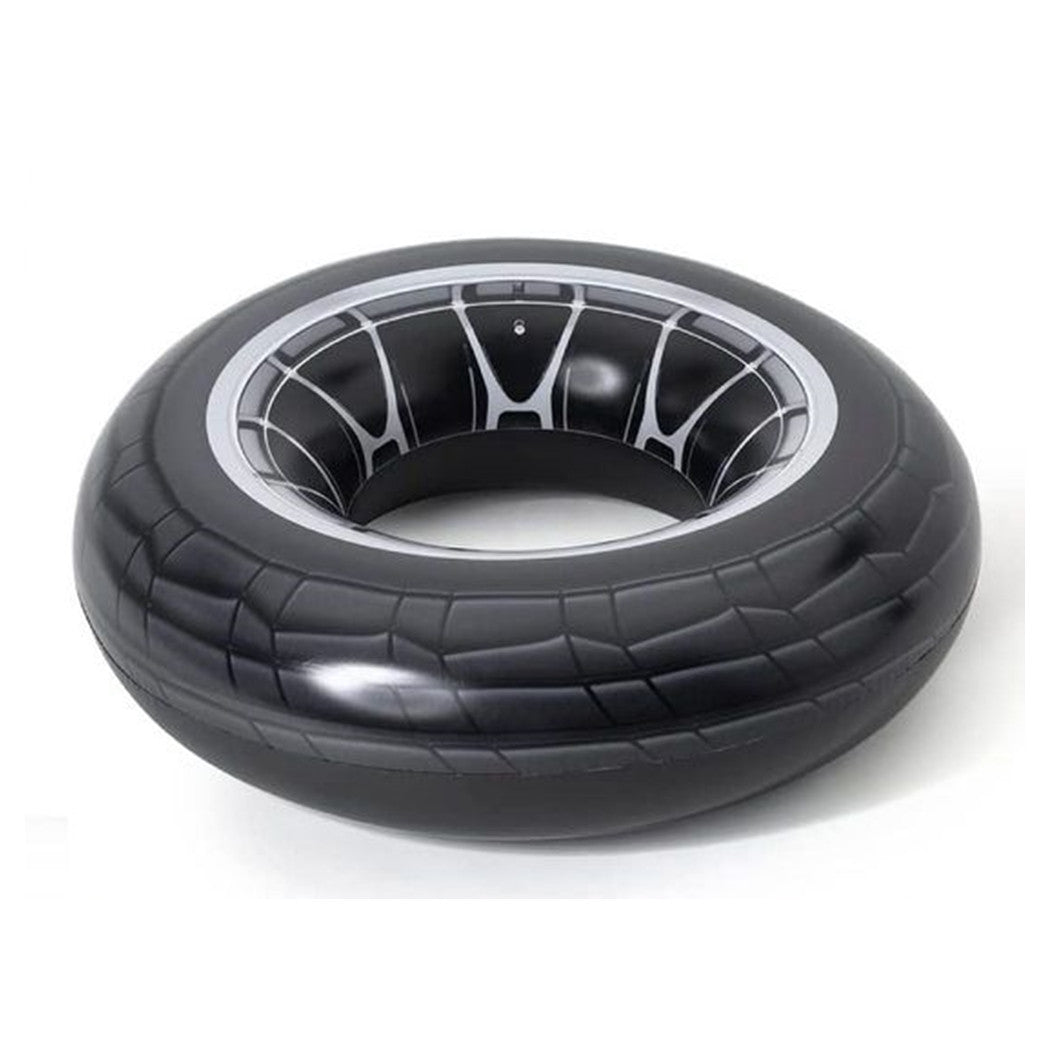 Trade Shop - Ciambella Gonfiabile Con Maniglie Forma Di Ruota Grande 119 Cm Gonfiabili -