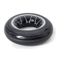 Trade Shop - Ciambella Gonfiabile Con Maniglie Forma Di Ruota Grande 119 Cm Gonfiabili -