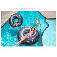 Trade Shop - Ciambella Gonfiabile Con Maniglie Forma Di Ruota Grande 119 Cm Gonfiabili -