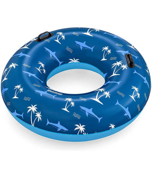 Trade Shop - Ciambella Gonfiabile Fashion Nautical Salvagente 119cm Con Maniglie Estate 36353 -