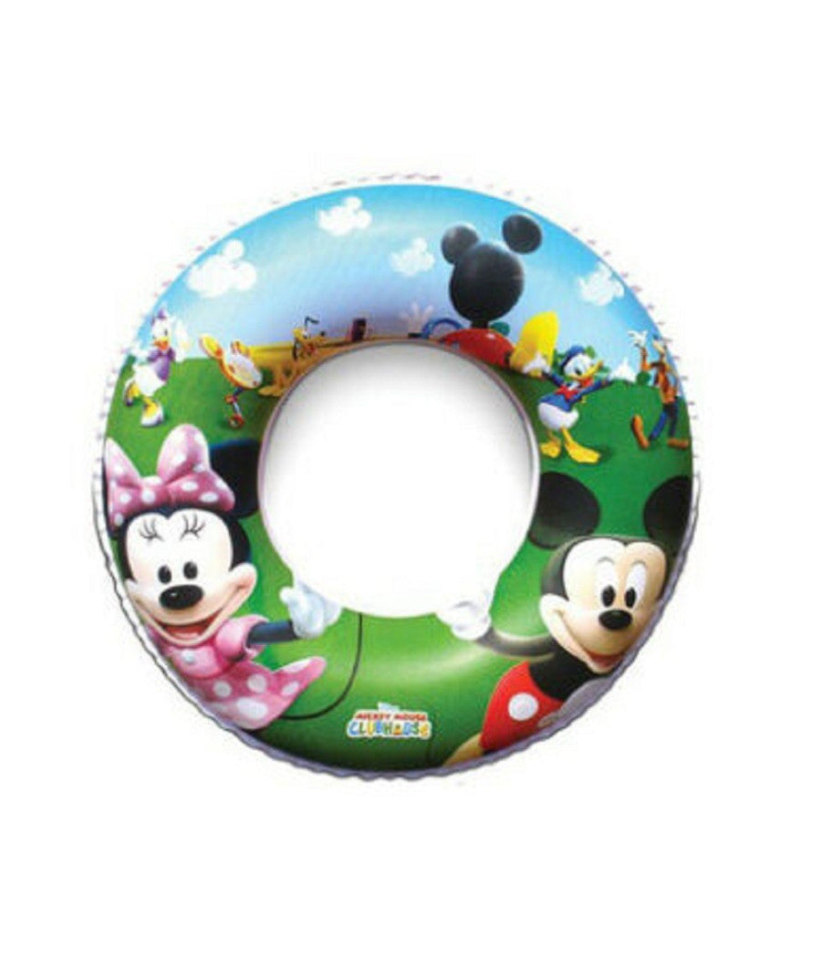Ciambella Gonfiabile Salvagente Giochi Mickey Mouse Minnie Mare Piscina Spiaggia         