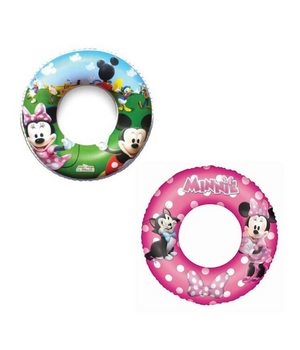 Ciambella Gonfiabile Salvagente Giochi Mickey Mouse Minnie Mare Piscina Spiaggia         