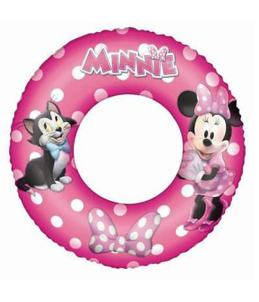 Ciambella Gonfiabile Salvagente Giochi Mickey Mouse Minnie Mare Piscina Spiaggia         