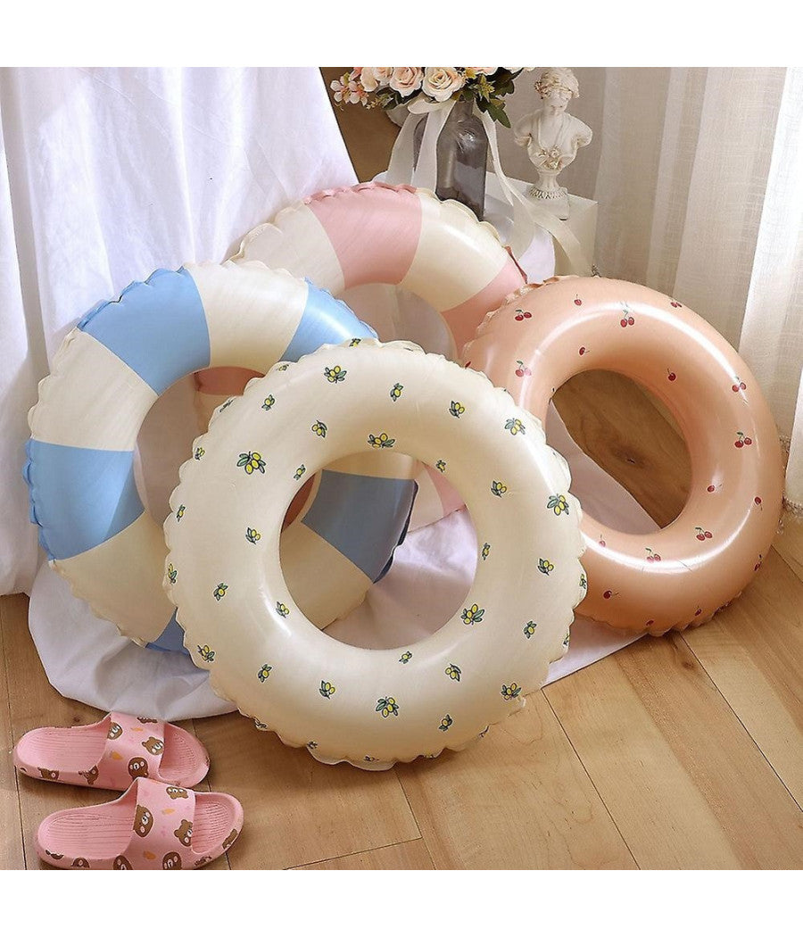 Ciambella Piscina Gonfiabile Salvagente Nuoto Bambini 90 Cm Vari Modelli 15591         