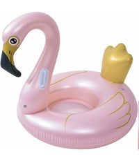 Ciambella Salvagente Cavalcabile Fenicottero Rosa Bambini 115cm Mare Piscina         