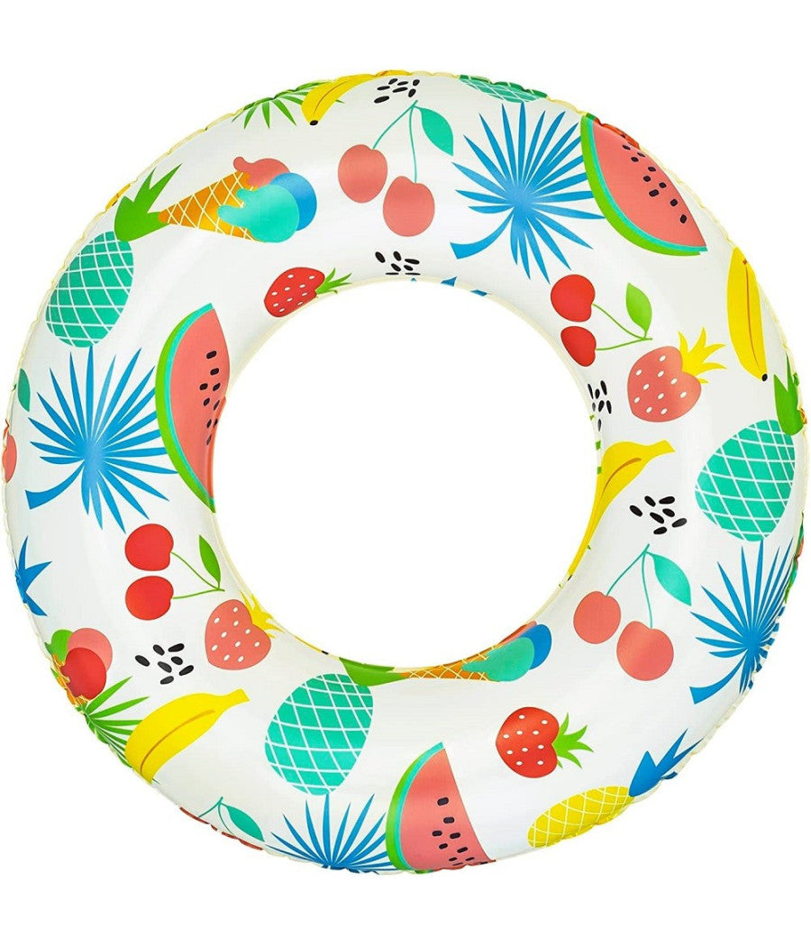 Trade Shop - Ciambella Salvagente Gonfiabile A Fantasia 61 Cm Per Bambini Modelli Ass. 36014 -