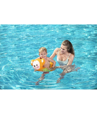 Ciambella Salvagente Gonfiabile Bambini Con Testa Animali Safari Assortiti 36112         