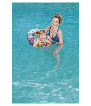 Ciambella Salvagente Gonfiabile Per Bambini Mickey Mouse & Friends 56 Cm 91004b         