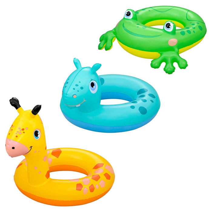Trade Shop - Ciambella Salvagente Lil' Pal Gonfiabile Per Bambini +3-6 Anni Animali Assortiti 36464 -