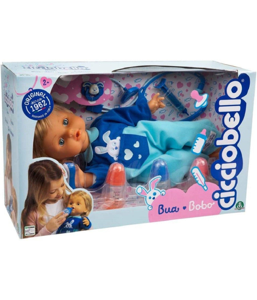 Cicciobello Bua Bambolotto Con Accessori Termometro Biberon Siringa Stetoscopio         