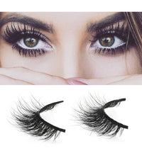 Ciglia Finte 3d Handmade Naturali Eyemix Professionali Donna Bellezza Nere         