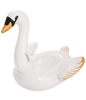 Cigno Fashion Luxury Cavalcabile Gigante 122 X 122 Cm Bianco E Oro Isola         