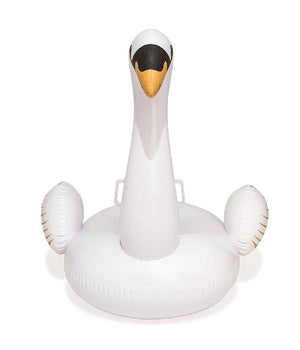 Cigno Fashion Luxury Cavalcabile Gigante 122 X 122 Cm Bianco E Oro Isola         