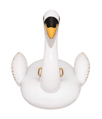 Cigno Fashion Luxury Cavalcabile Gigante 169 X 169 Cm Bianco E Oro Isola         