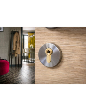 Cilindro europeo a doppia entrata, 31x31mm, 4 chiavi a pompa - Serrurerie de Picardie