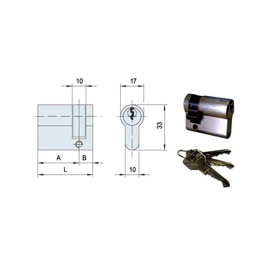 Cilindro Inf. 42,5-10,0-32,5 N0G304-09-0 Cisa