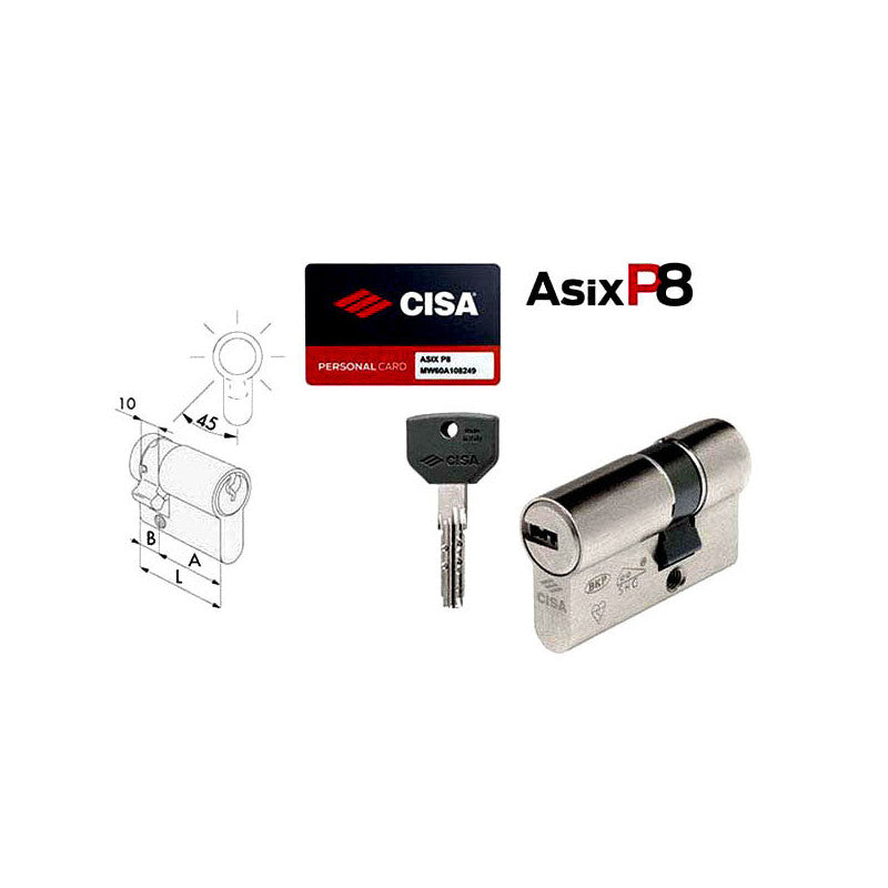 Cilindro Inf. 49,5-10,0-39,5 0Q314-03-0 Cisa