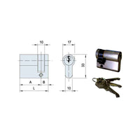Cilindro Inf. 59,5-10,0-49,5 N0G304-04-0 Cisa