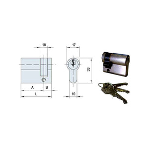 Cilindro Inf. 79,5-10,0-69,5 N0G304-06-0 Cisa