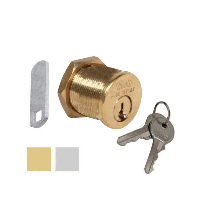 Cilindro Levetta 26 Ottone Nichelato Ka 1054 Viro