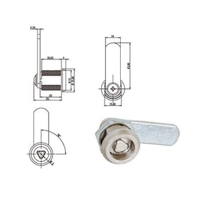 Cilindro Levetta Mm 20 Triangolo 160010 Omr