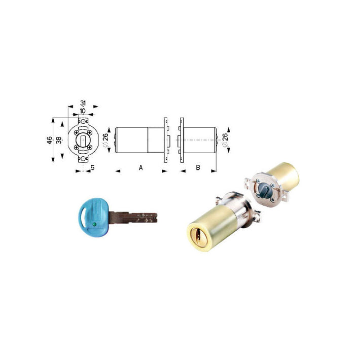 Cilindro Pompa Fichet 787 53-53 Fp8D Mottura