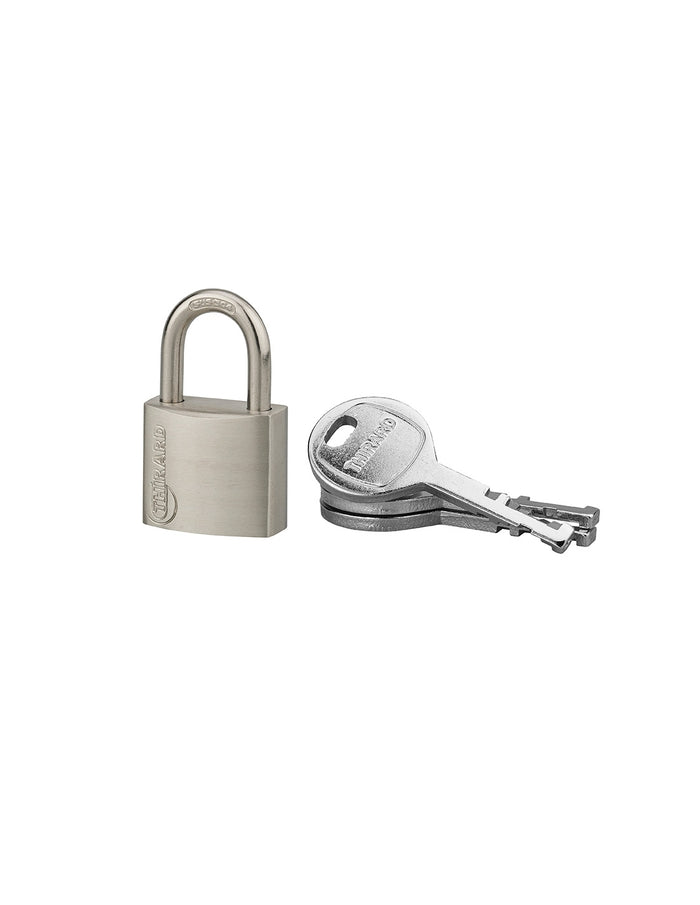 Lucchetto Cinox, acciaio inox, esterno, arco inox, 30mm, 3 chiavi - THIRARD