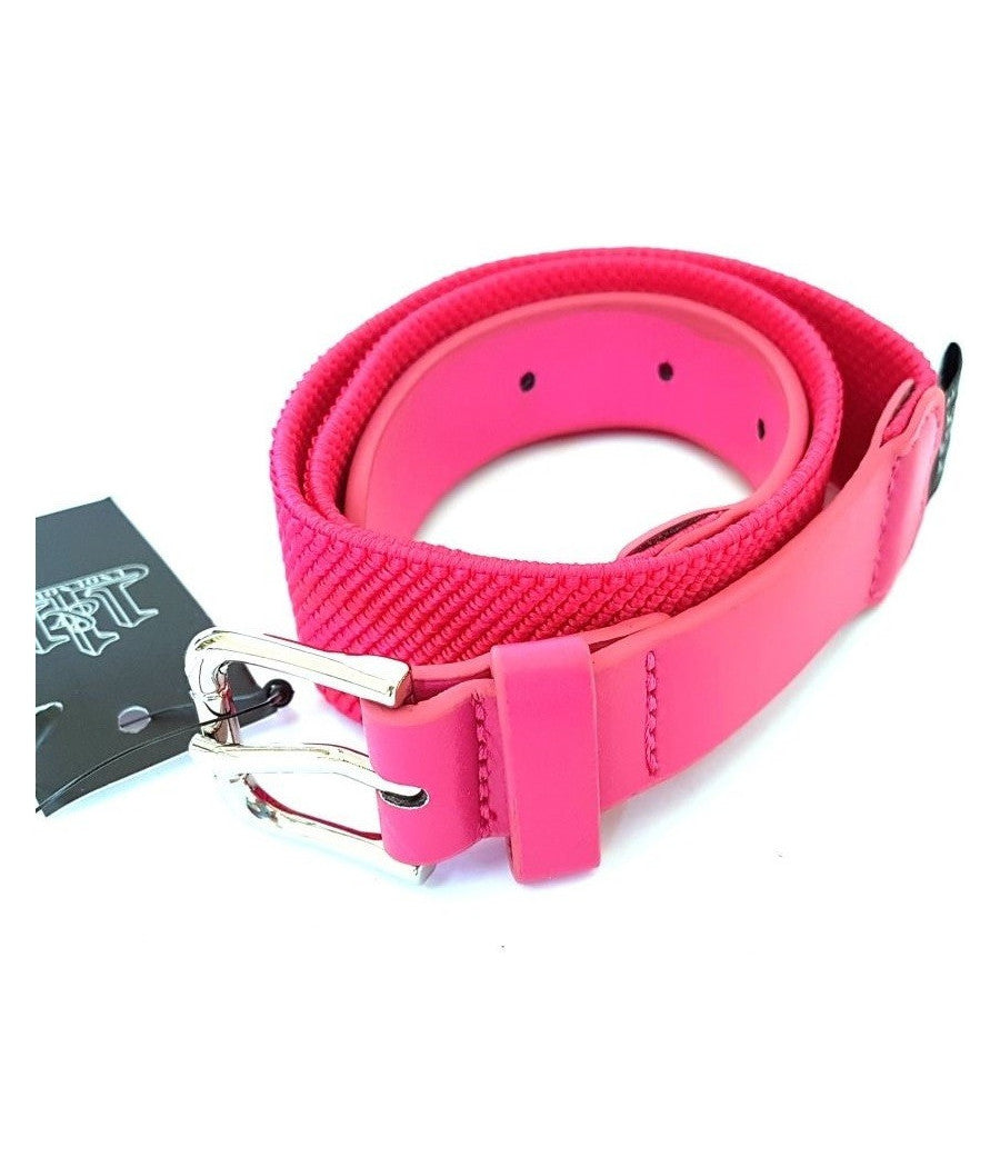 Cinta Cintura Bambina Elasticizzata Rosa Glamour Fashion Alla Moda         