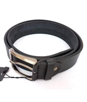 Cinta Cintura Uomo Pelle Nera Ctv80029 Elegante Glamour Fashion Alla Moda         