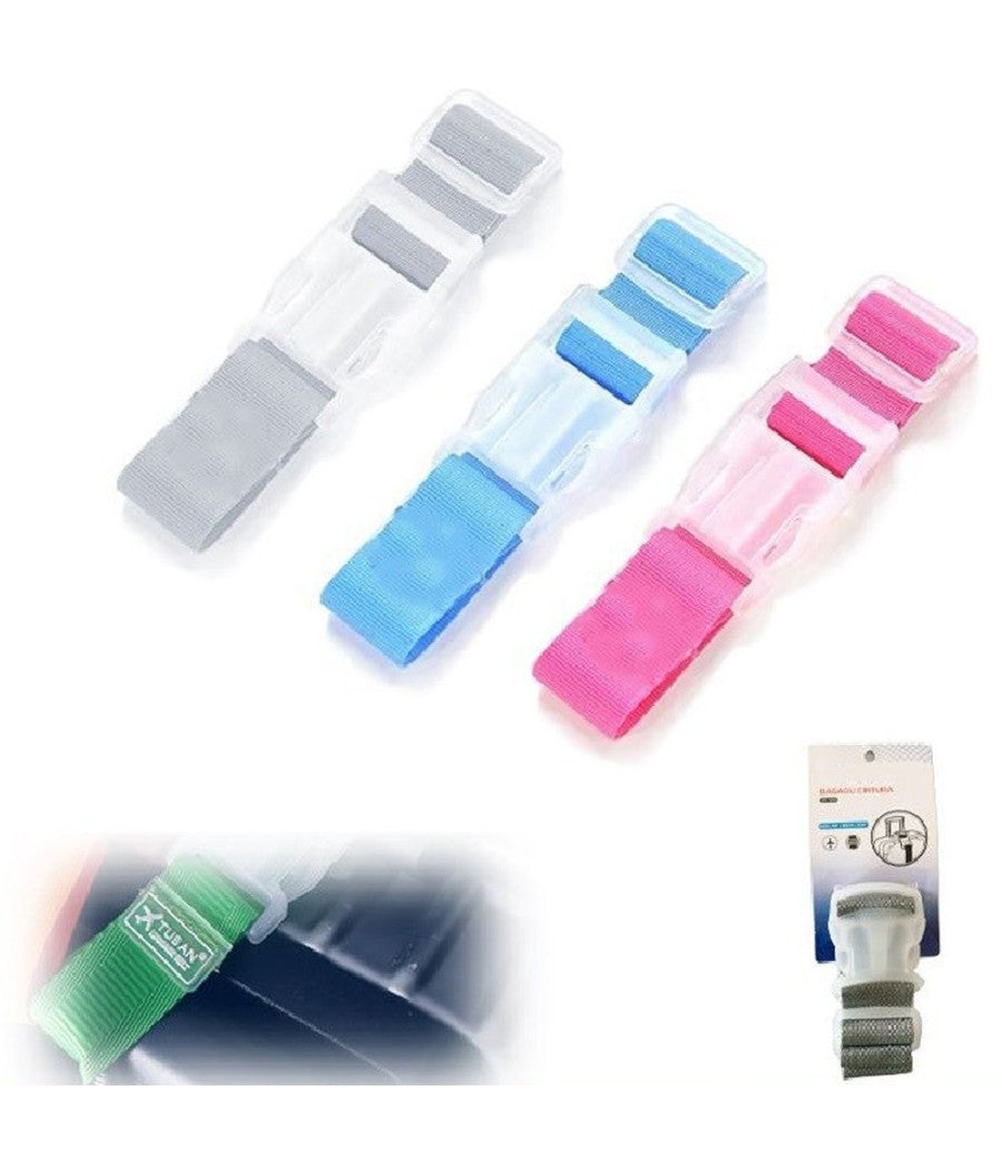 Cintura Bagaglio Cinghia Proteggi Valigia Borse Viaggi Aereo Treno Auto Xc-1900         