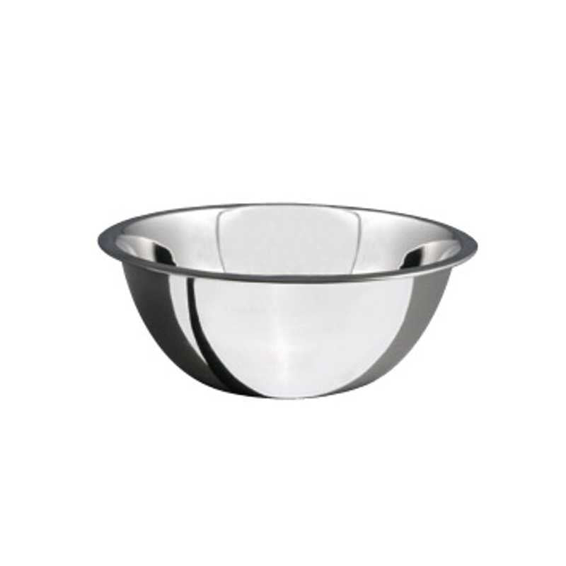 Ciotola Acciaio 18/C Tonda Fonda cm 27 Salvi