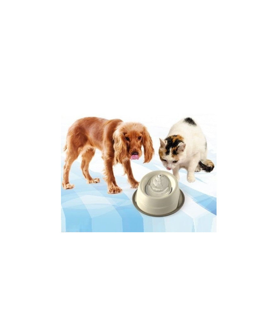 Ciotola Automatica Fontana Vassoio Acqua Corrente Per Cane E Gatto Anti Scivolo         