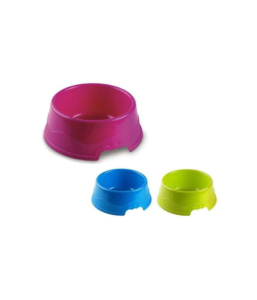 Ciotola Cocker Per Cane Animali In Plastica 1,90 Litri Vari Colori         