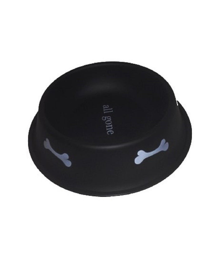 Ciotola In Ferro Per Cani E Gatti Dotata Di Antiscivolo Diametro 22 Cm         