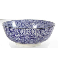 Ciotola Tonda Multiuso Marrakech 21x21x8,2cm Ceramica Decorata Colori Ass 771590         