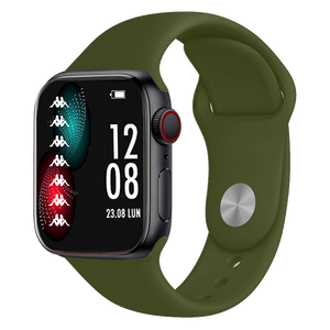 Kappa smartwatch prime slicone military green, fibbia - kw-p006