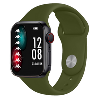 Kappa smartwatch prime slicone military green, fibbia - kw-p006