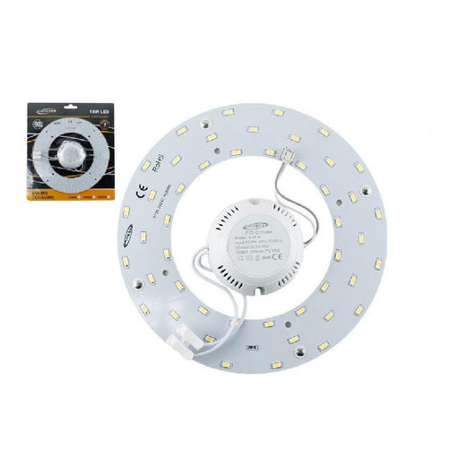 Trade Shop - Circolina Led Ricambio Neon Corona Plafoniere 18w Luce 3000k 6500k 4000k Ca-18 -