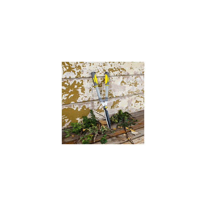 Forbici per siepi con lame ondulate - Suan - Rivestimento antiscivolo - Dimensioni : 58 x 21 cm