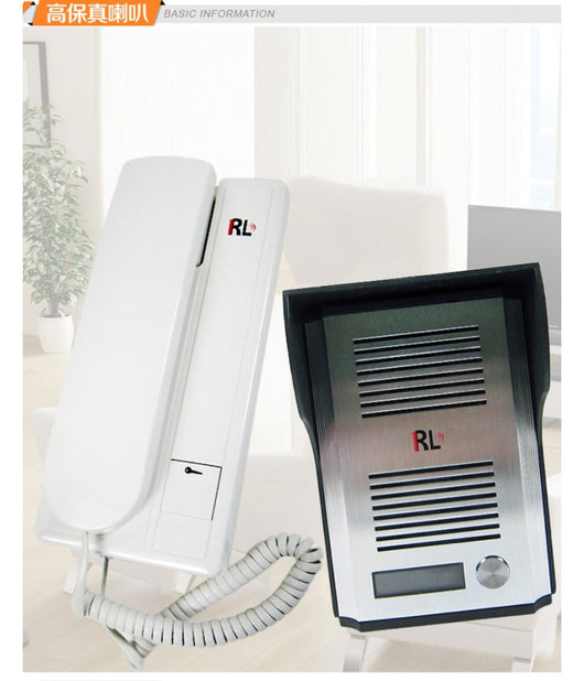 Citofono Cornetta Pulsante Apri Cancello Per Esterno Esterni Apertura 220 Volt         