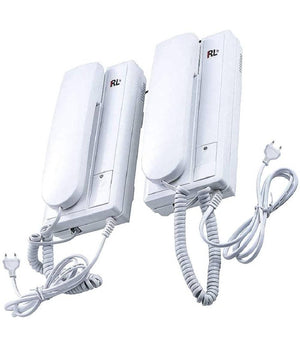 Citofono Rl-209 Interfono A Parete Con 2 Cornette Casa Ufficio Abitazione Cw594         