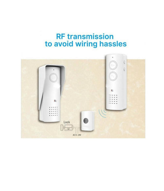 Citofono Wireless Senza Fili Da Esterno Campanello Monofamiliare Casa Rl-0518l         