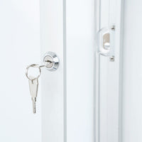 Bacheca per Esterno apertura a libro grigio RAL 7016 4 x A4