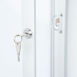 Bacheca per Esterno apertura a libro grigio RAL 7016 4 x A4