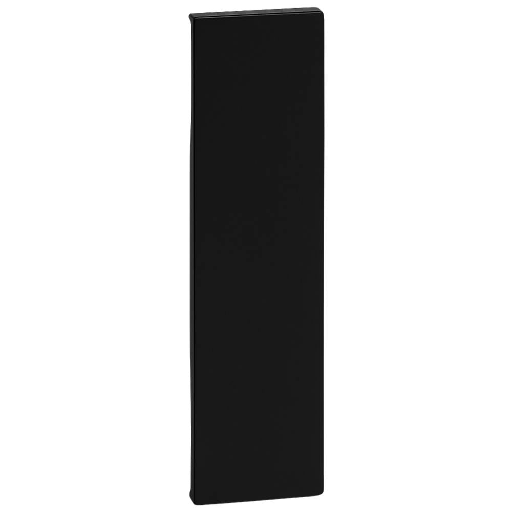 Bticino living now cover copriforo 1 modulo per supporti compatibili *** colore nero, confezione 1