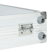 Set Poker per 7-8 Giocatori con 300 Fiches, 2 Mazzi di Carte e 5 Dadi, in Alluminio e Poliestere