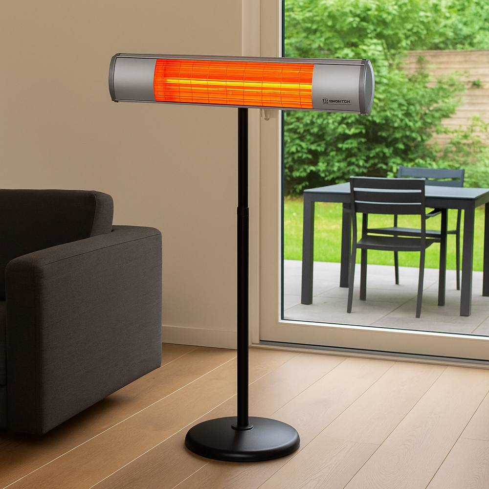 Riscaldatore elettrico infrarossi kemper 65437kw20 2000w per esterni