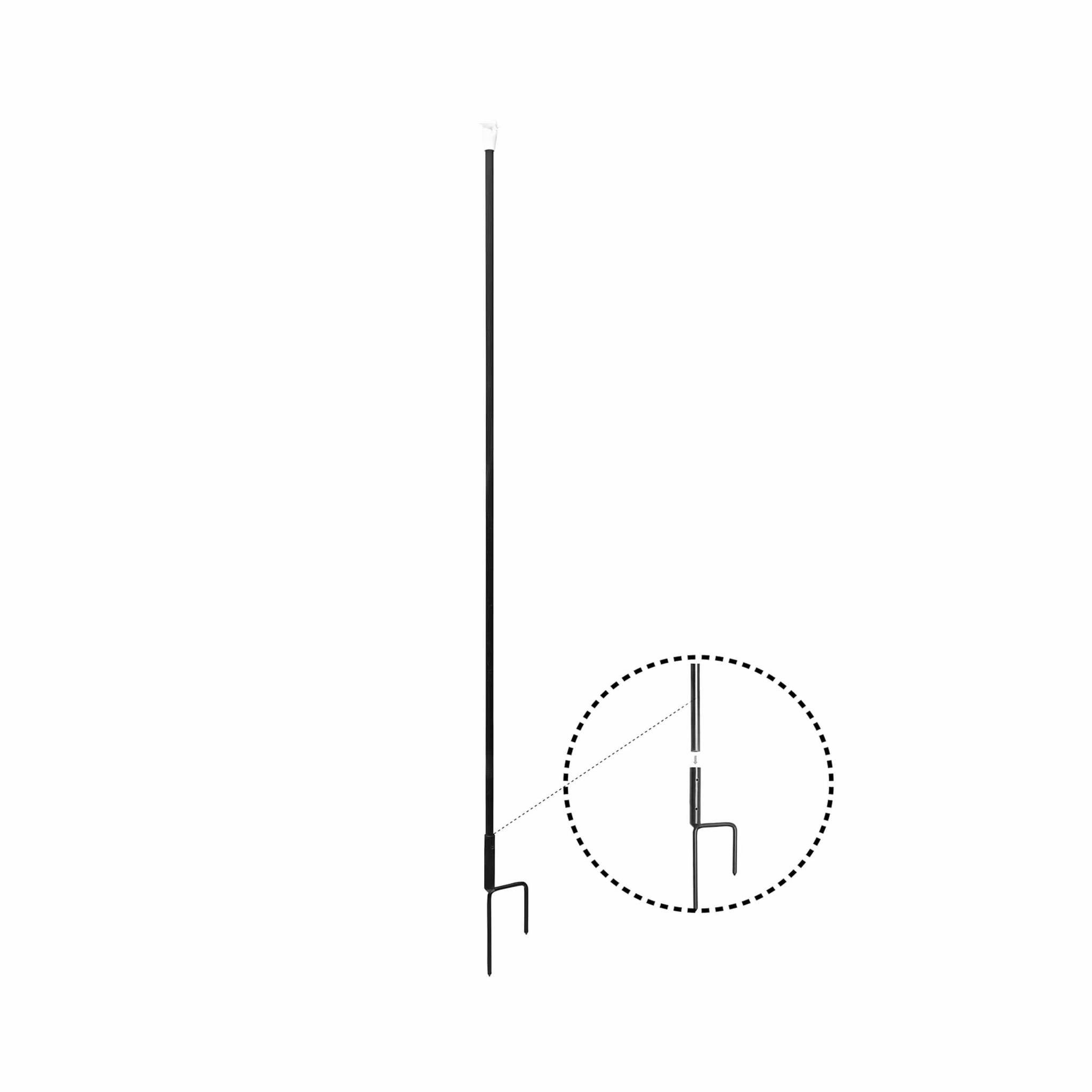 Kit di recinzione in rete modulare per galline, verde